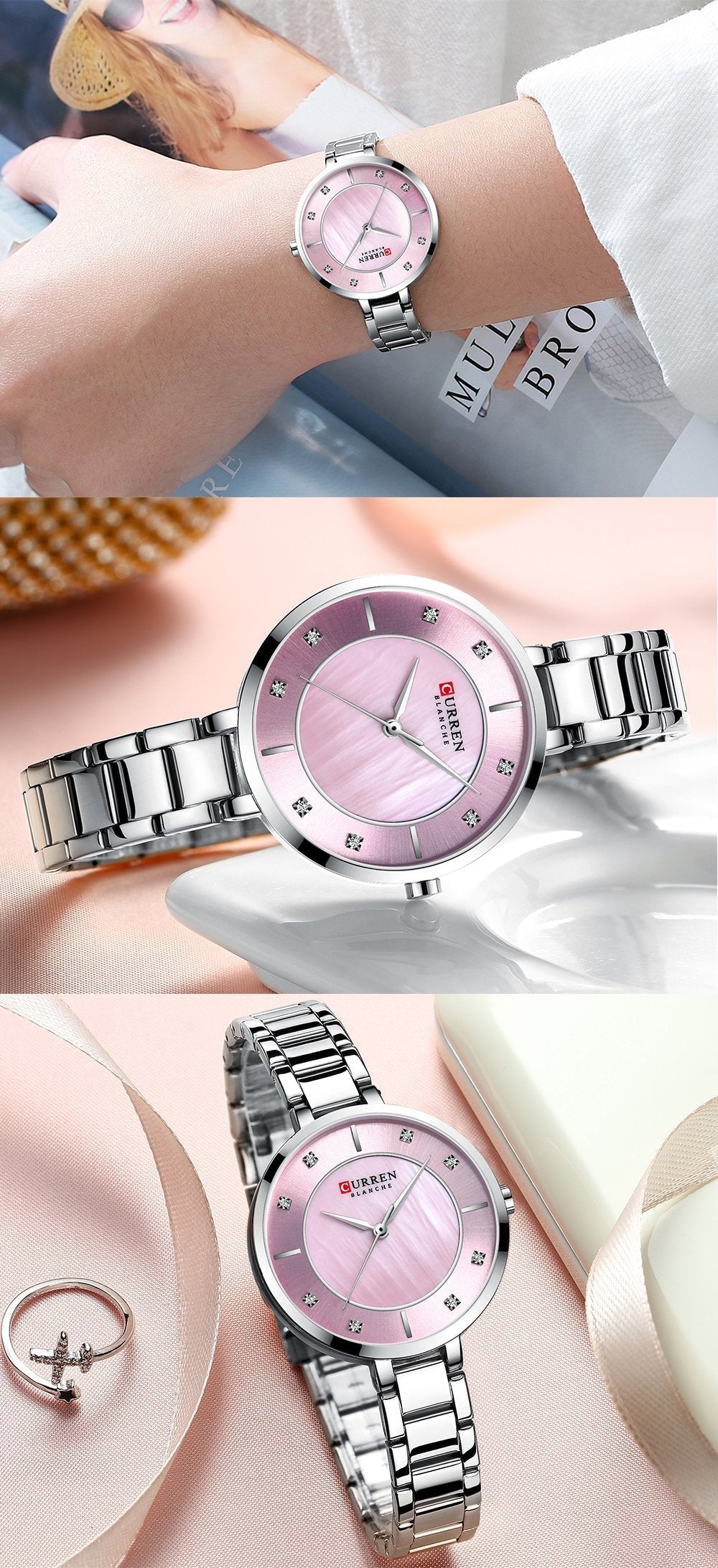 Azure - watch - Quartz Watches, women, women's watches - Stigma Watches - stigmawatches.com