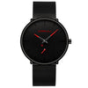 Load image into Gallery viewer, Black Carbon - watch - men, men&#39;s watches, Quartz Watches - Stigma Watches - stigmawatches.com