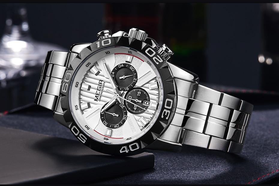 Stigma Quartz & Calypso: Men\'s Watches Chronograph with Watch Calendar –