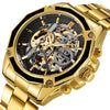 Load image into Gallery viewer, Golden Steel - Mechanical Watch - watch - Automatic Watches, men, men&#39;s watches - Stigma Watches - stigmawatches.com