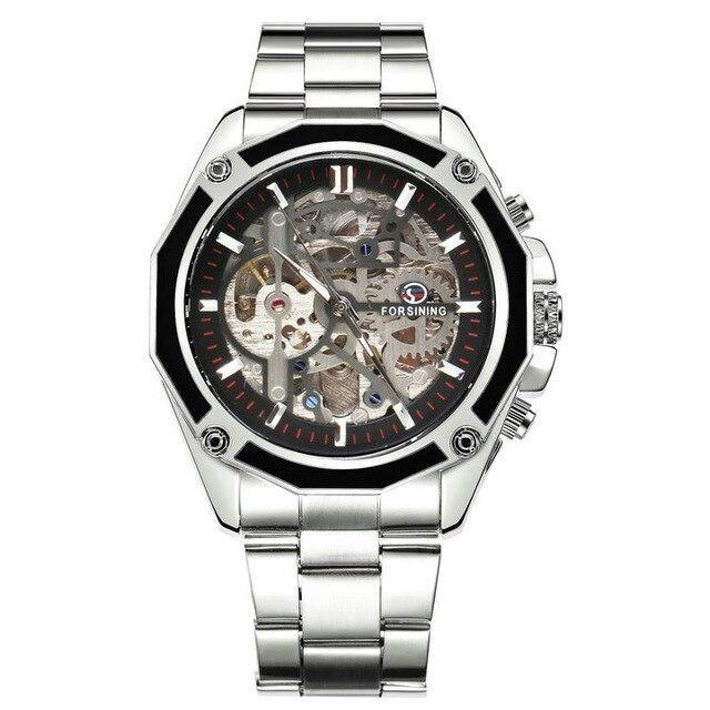 Golden Steel - Mechanical Watch - watch - Automatic Watches, men, men's watches - Stigma Watches - stigmawatches.com