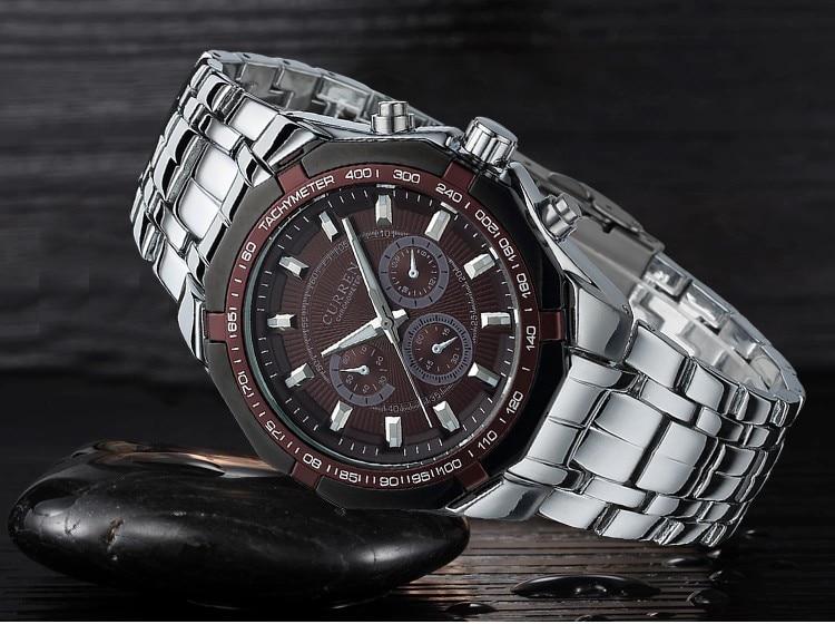 Gunmetal Men's Quartz Watch - Sleek and Durable – Stigma Watches