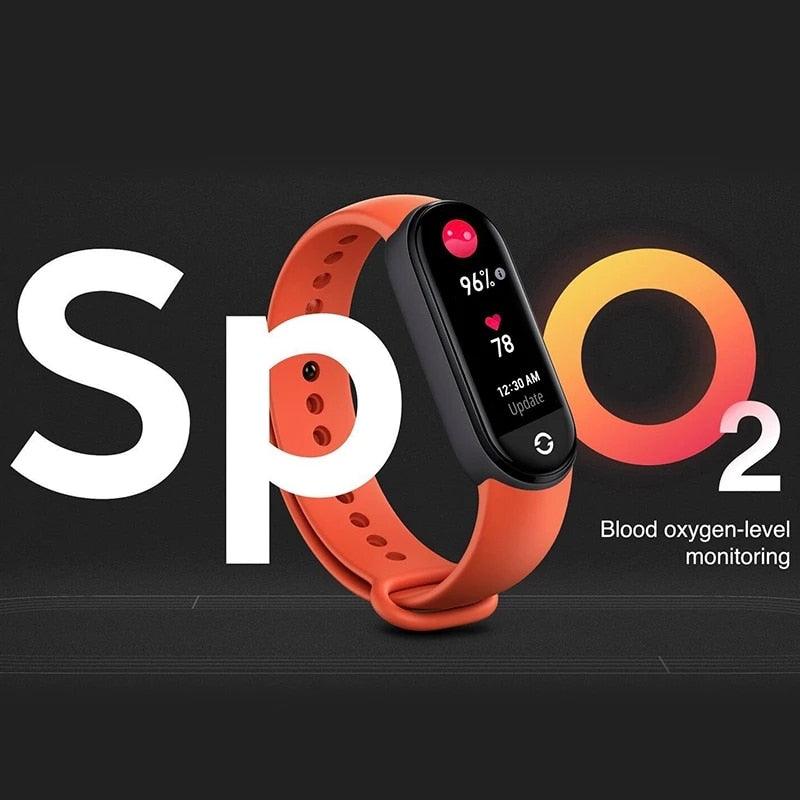 Xiaomi Mi Band 6 Smart Bracelet - watch - smart watches - Stigma Watches - stigmawatches.com